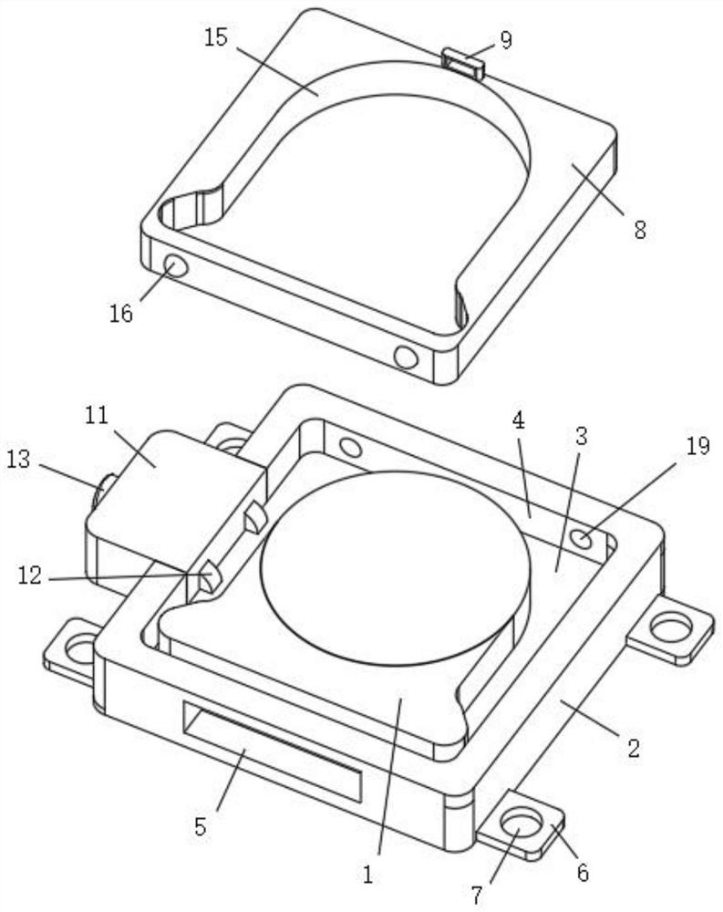 Electronic tag wireless data transmission current sensor