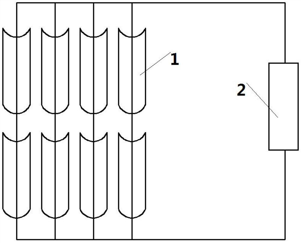 A temperature-controlled trough solar collector system