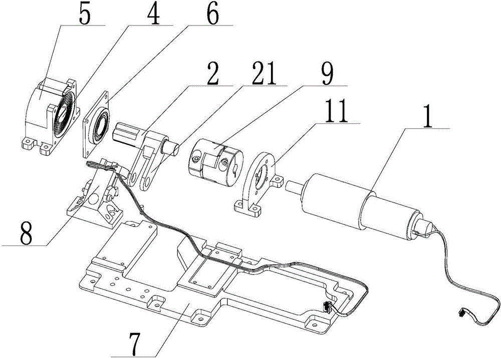 Screen turning mechanism