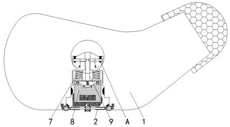 Emergency Bluetooth earphone capable of being additionally provided with battery for power supply