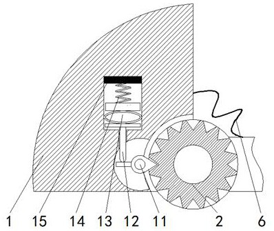 Emergency Bluetooth earphone capable of being additionally provided with battery for power supply