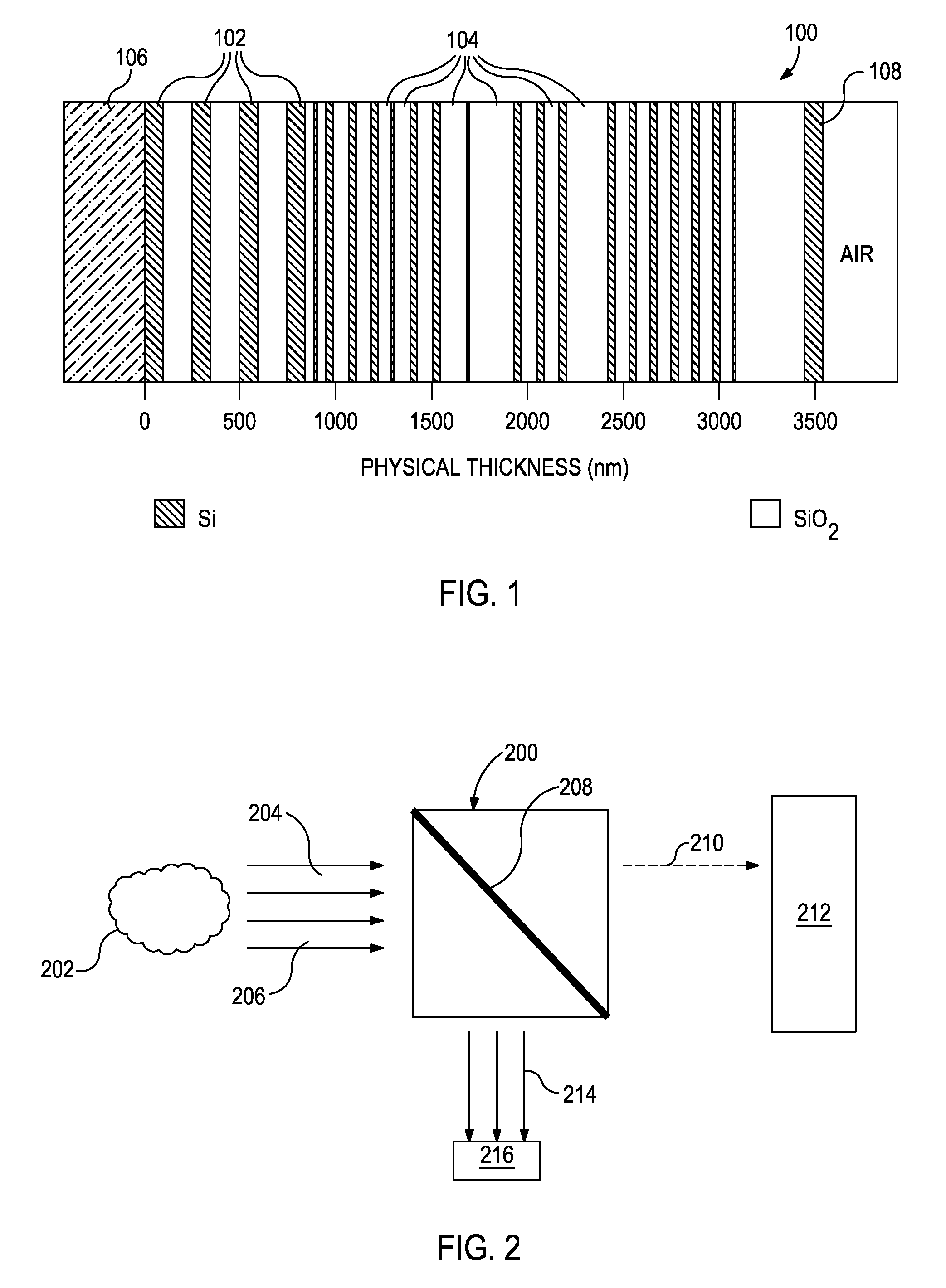 Methods and devices for optically determining a characteristic of a substance