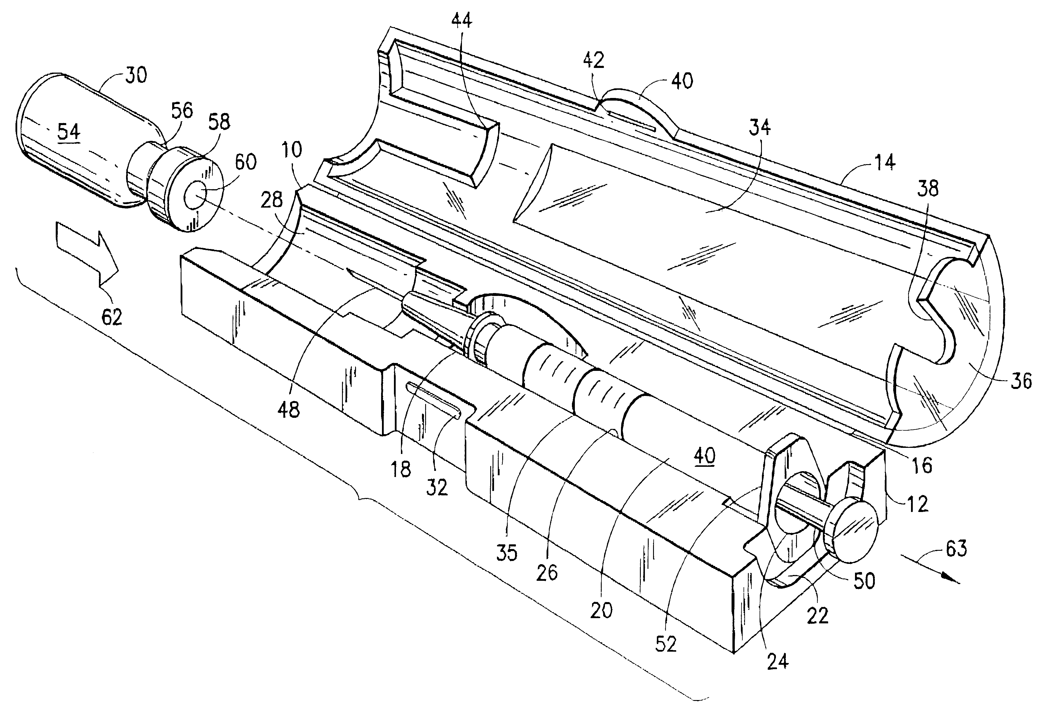 Kit for loading and disposal of hypodermic syringes used for administering medication