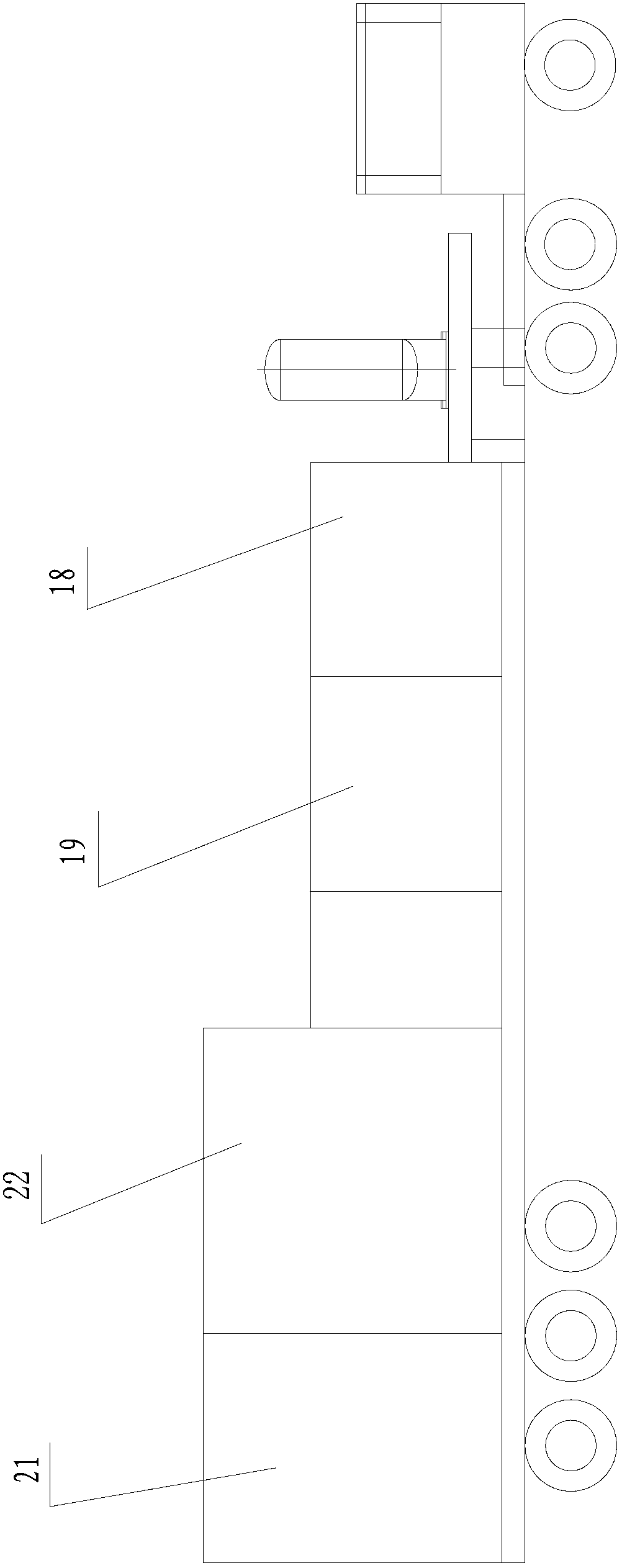 Treatment process and device for oil-water well fractured and acidified flowback liquid