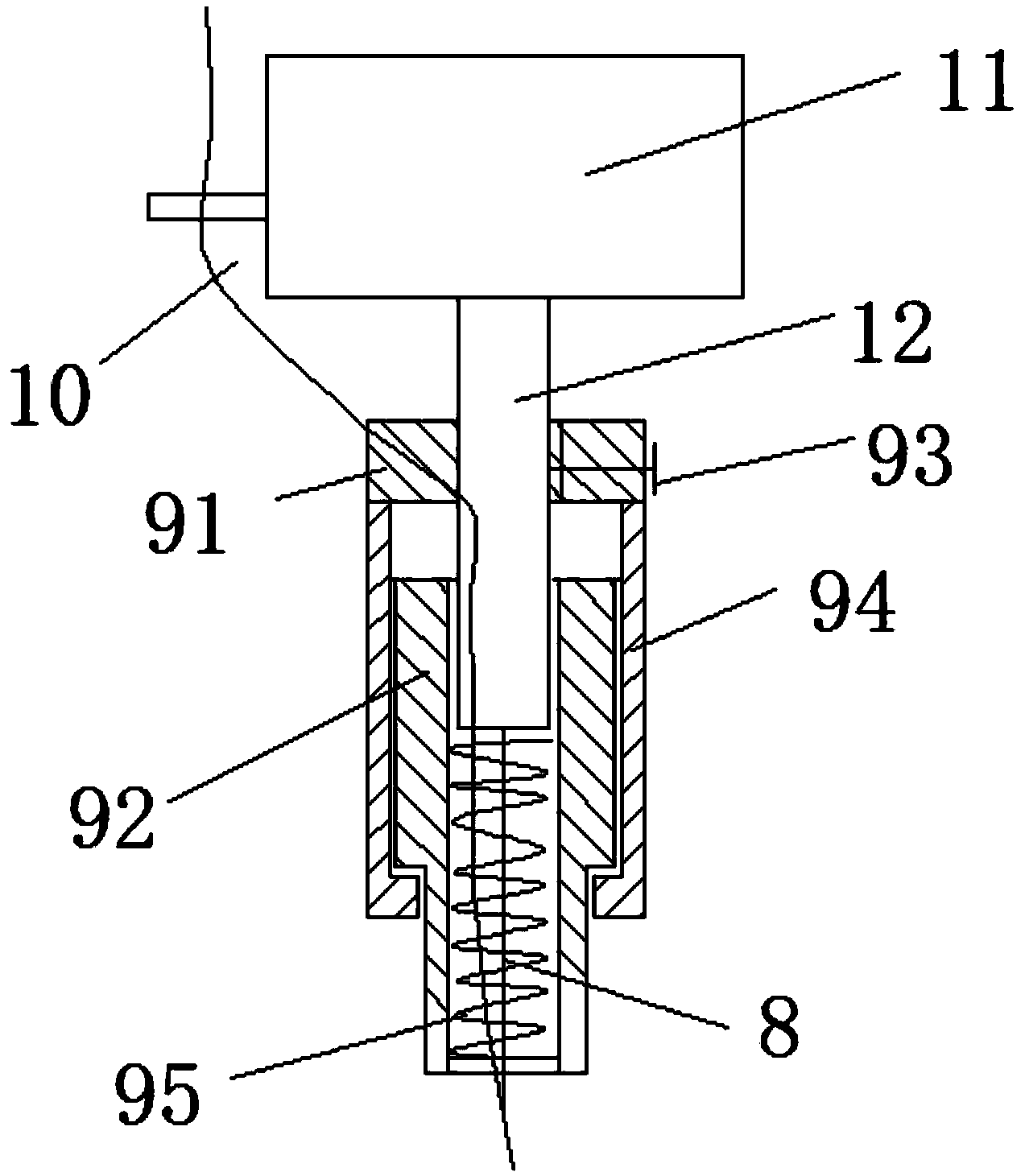 Shoe upper computer sewing machine