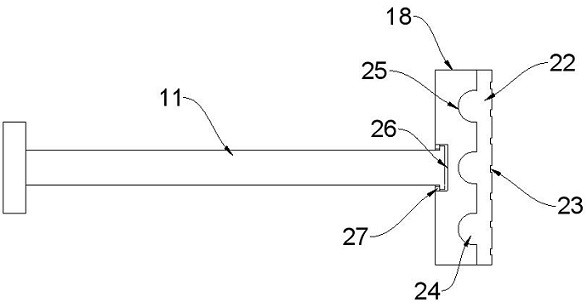 Irregular workpiece fixing device for numerical control machine tool