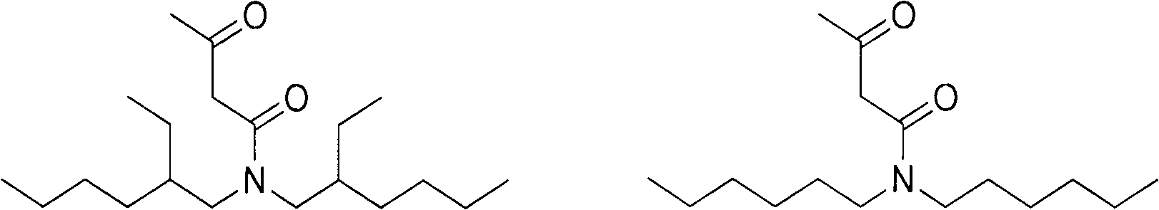 Method for extracting lithium salt from lithium-contained brine by using extraction process