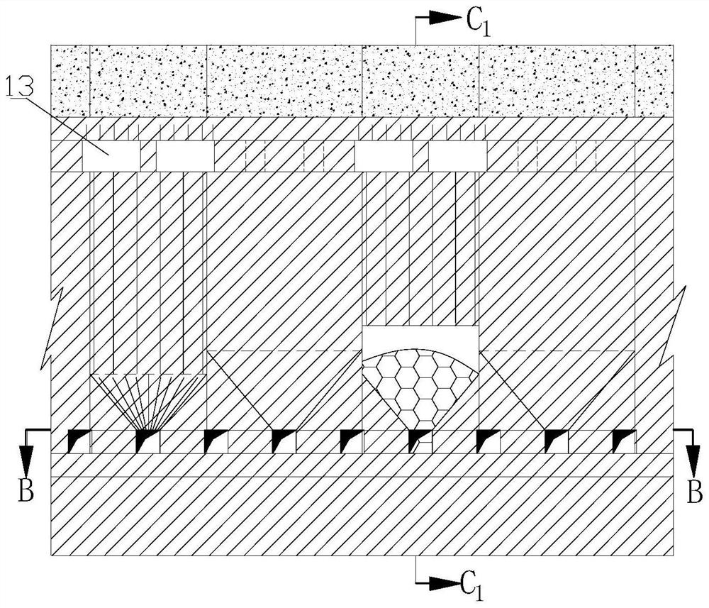 A Deep Hole Mining Method in Stages of Steeply Inclined Double Layer Ore Body