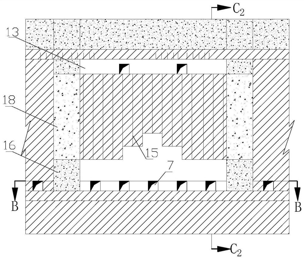 A Deep Hole Mining Method in Stages of Steeply Inclined Double Layer Ore Body