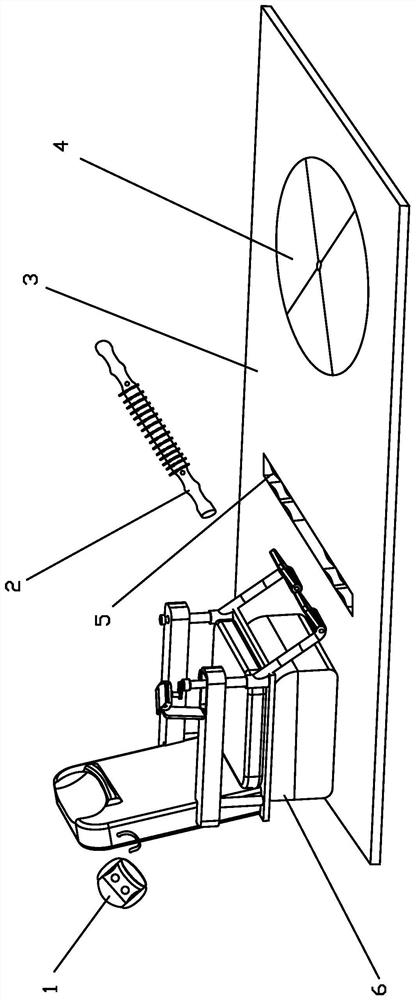 Psychological counseling equipment and psychological counseling method based on VR technology