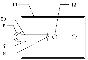 Food transporting device for restaurant