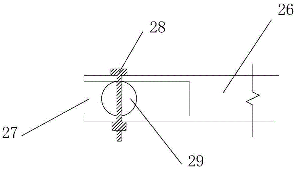 Construction method for cast-in-situ caisson formwork-supporting system