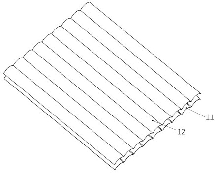 Composite material thin shell plane folding and unfolding device and folding and unfolding method