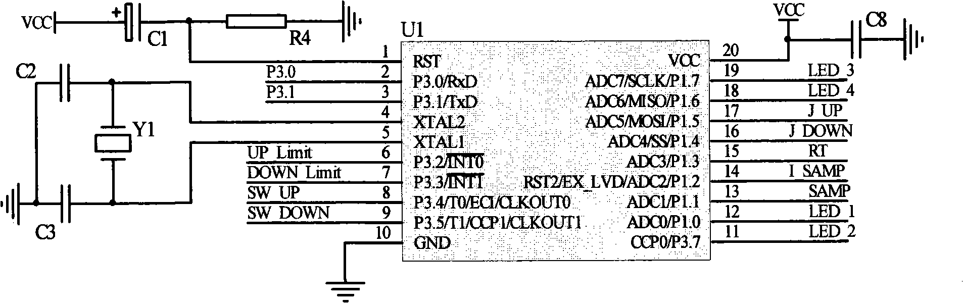 Band type bathing lifting controller