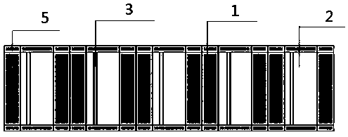 Device for collecting subsurface flow via vertical extrusion