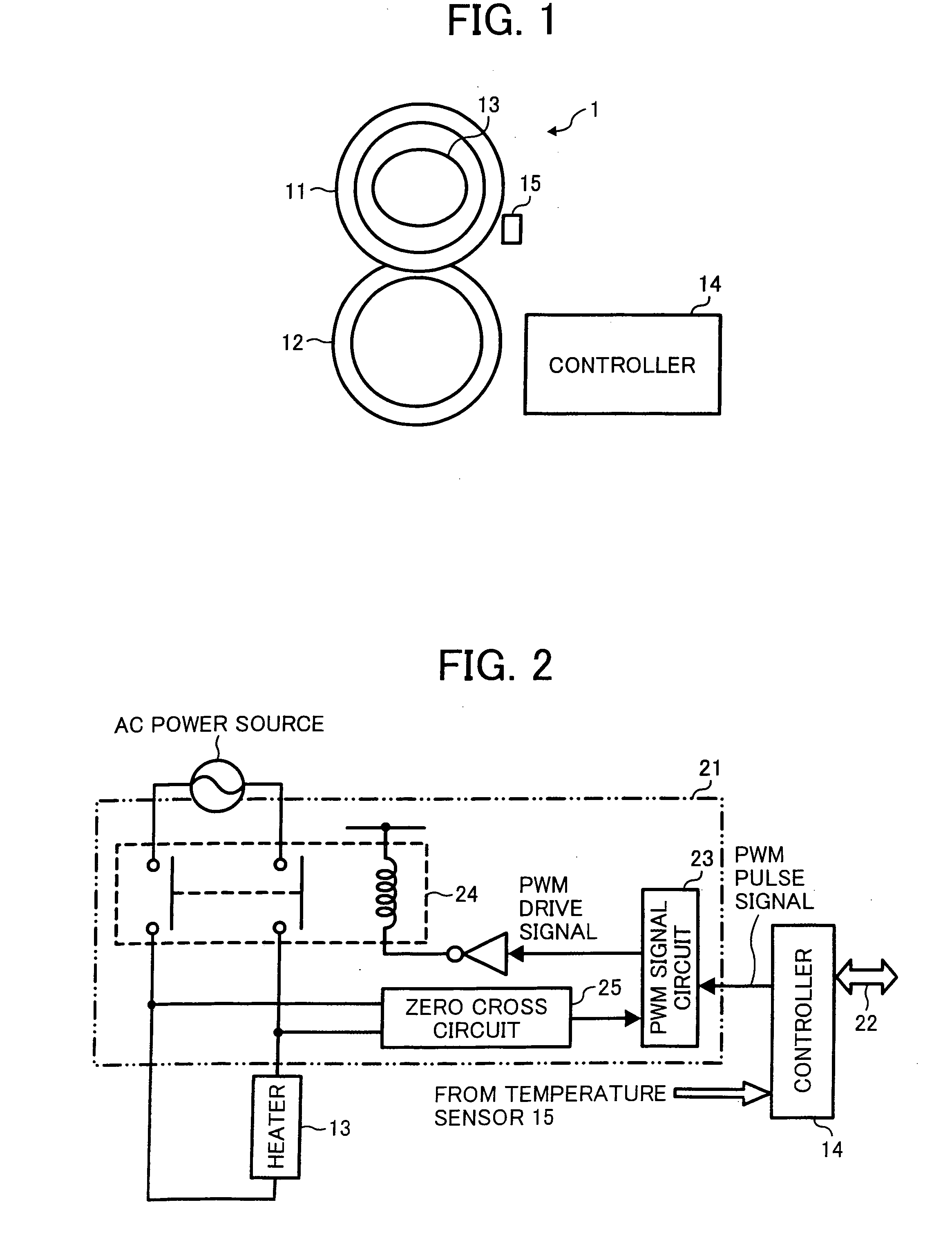 Image fixing apparatus and image forming apparatus capable of effectively controlling an image fixing temperature