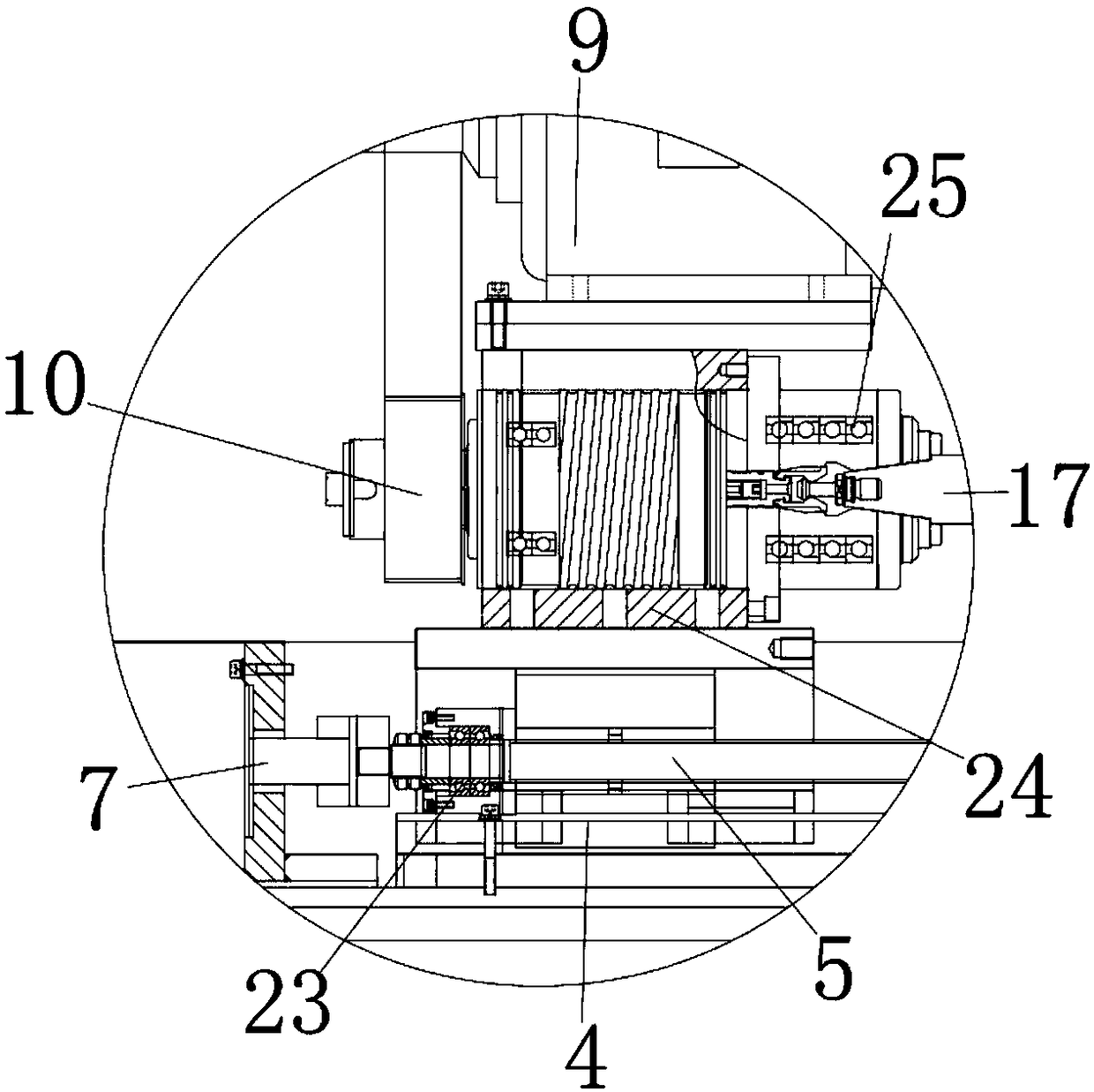 3D printing laser cutting device with protective cover