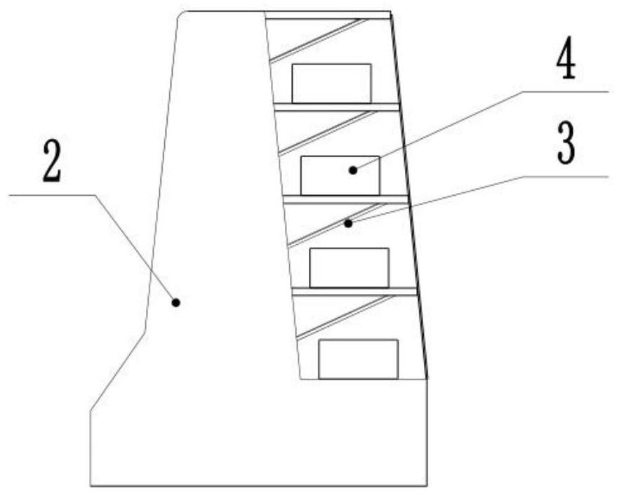 Anti-collision wall structure