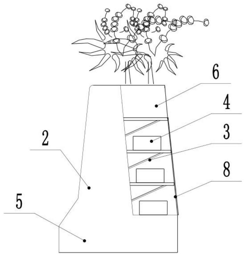 Anti-collision wall structure