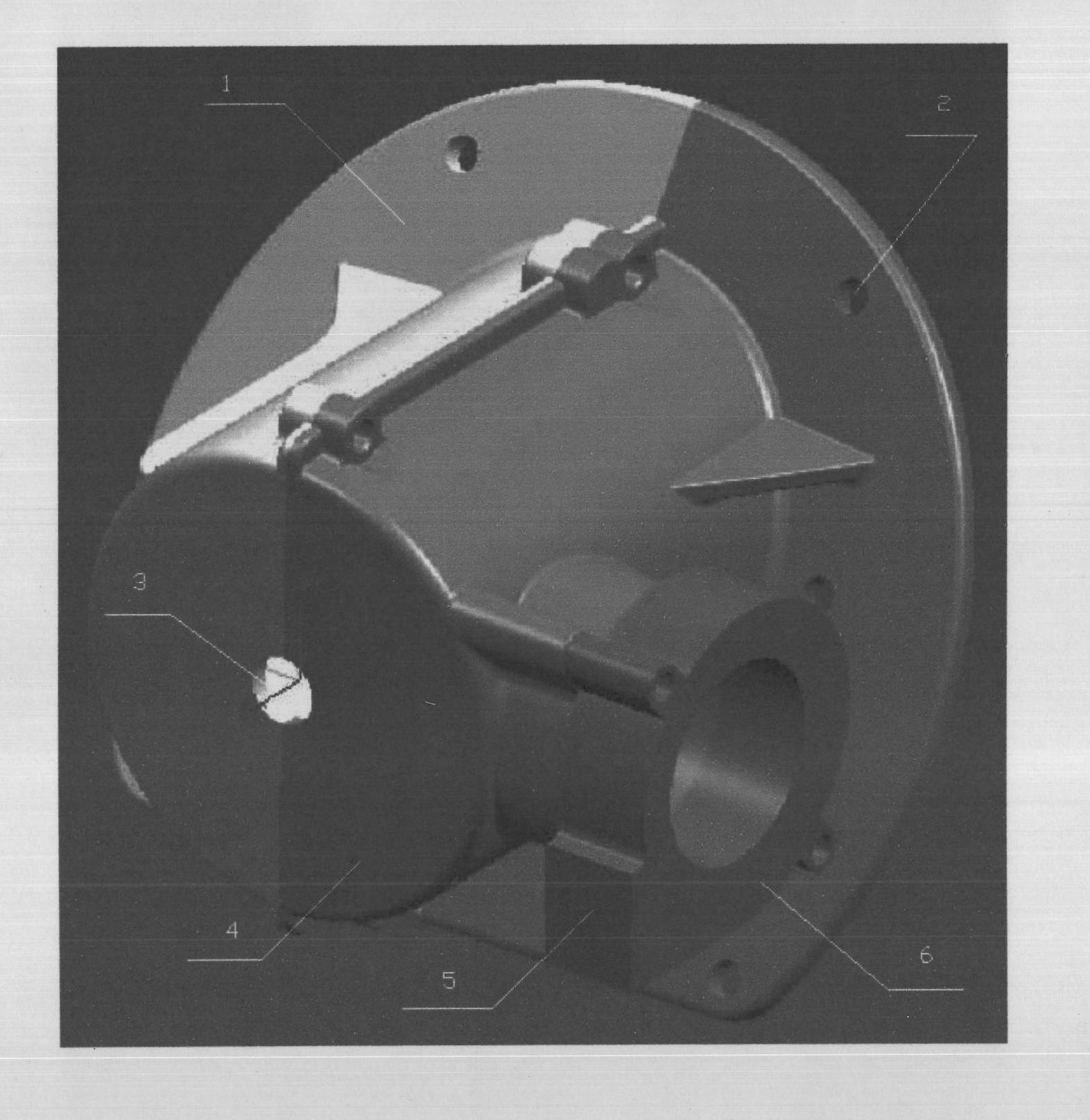 Air-cooling device for electrodeless lamp