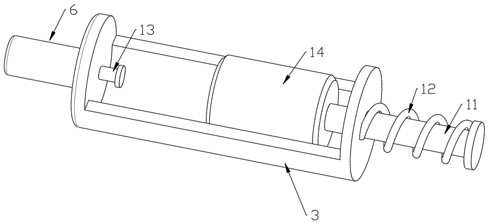 A transmission mechanism for a magnetic refrigerator