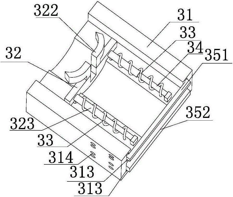 Garlic root hair and stem integrated cutting device