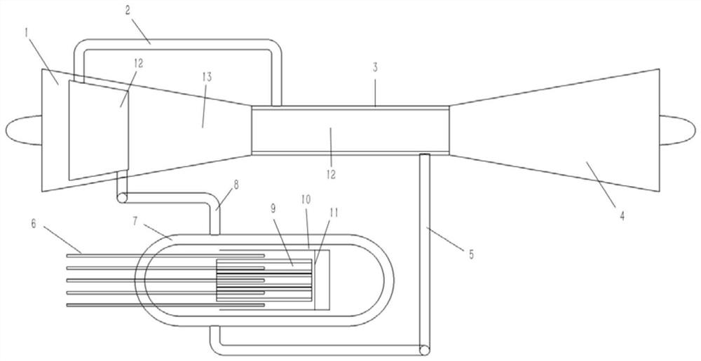 Nuclear power engine device