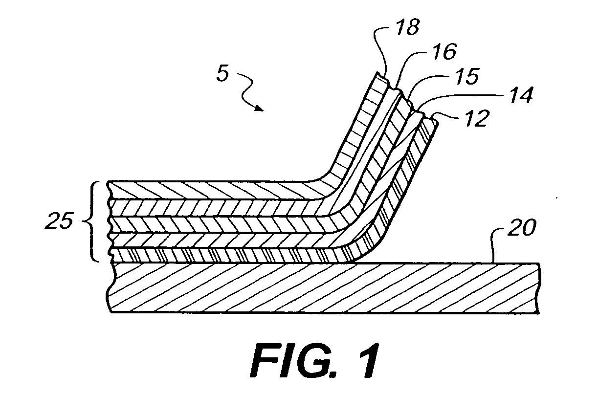 Nano-structured thin film with reduced light reflection