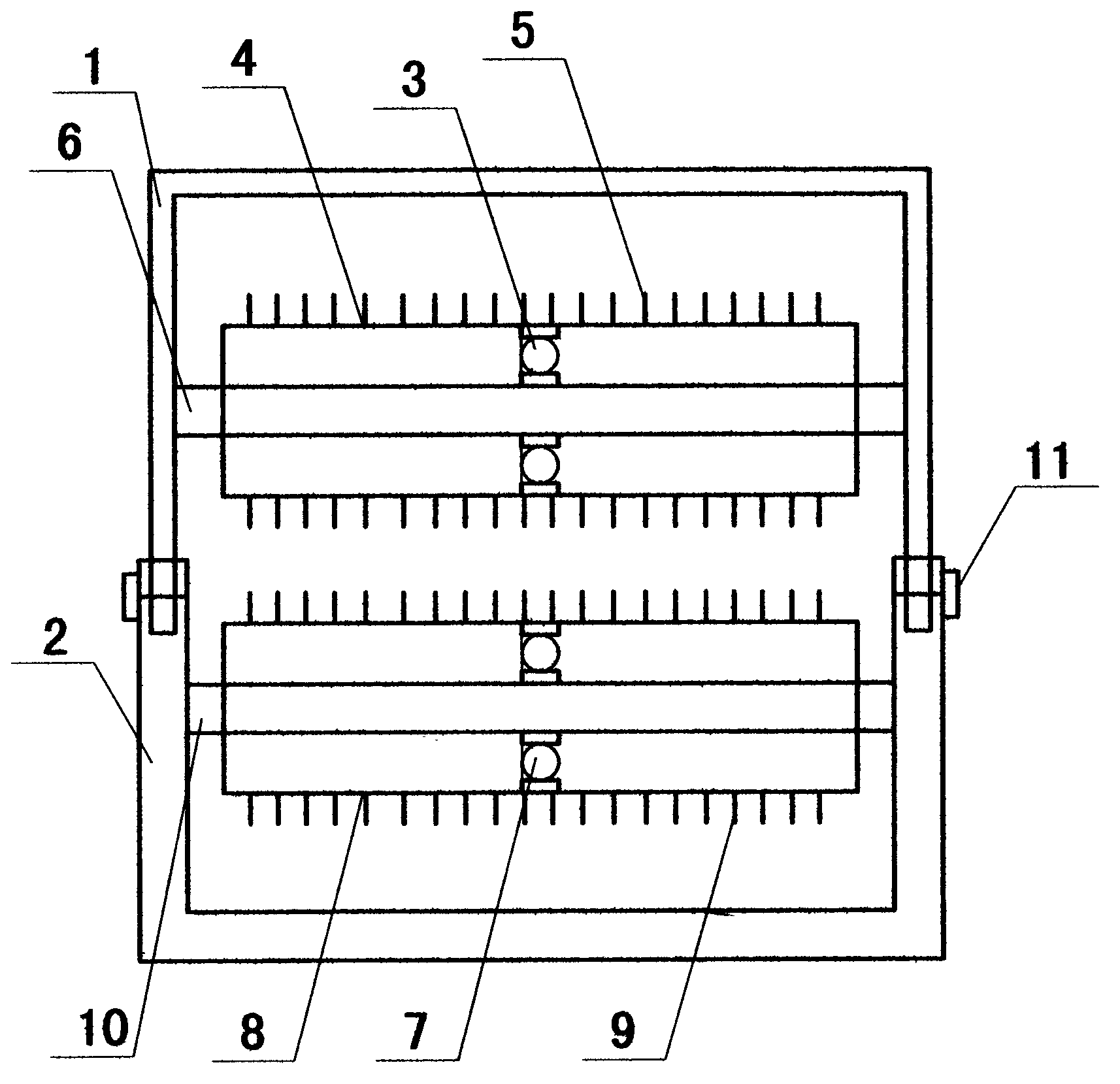 Winding-tying type Chinese sausage tying and pricking machine