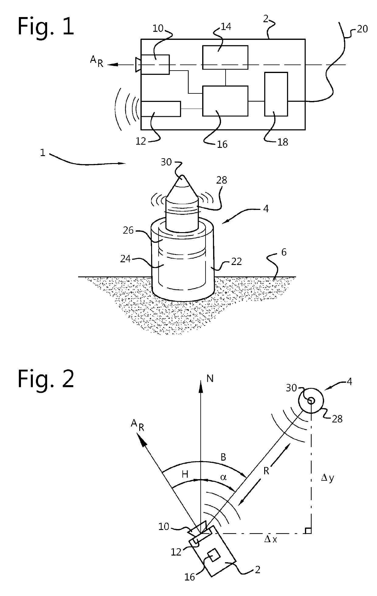 Underwater positioning system