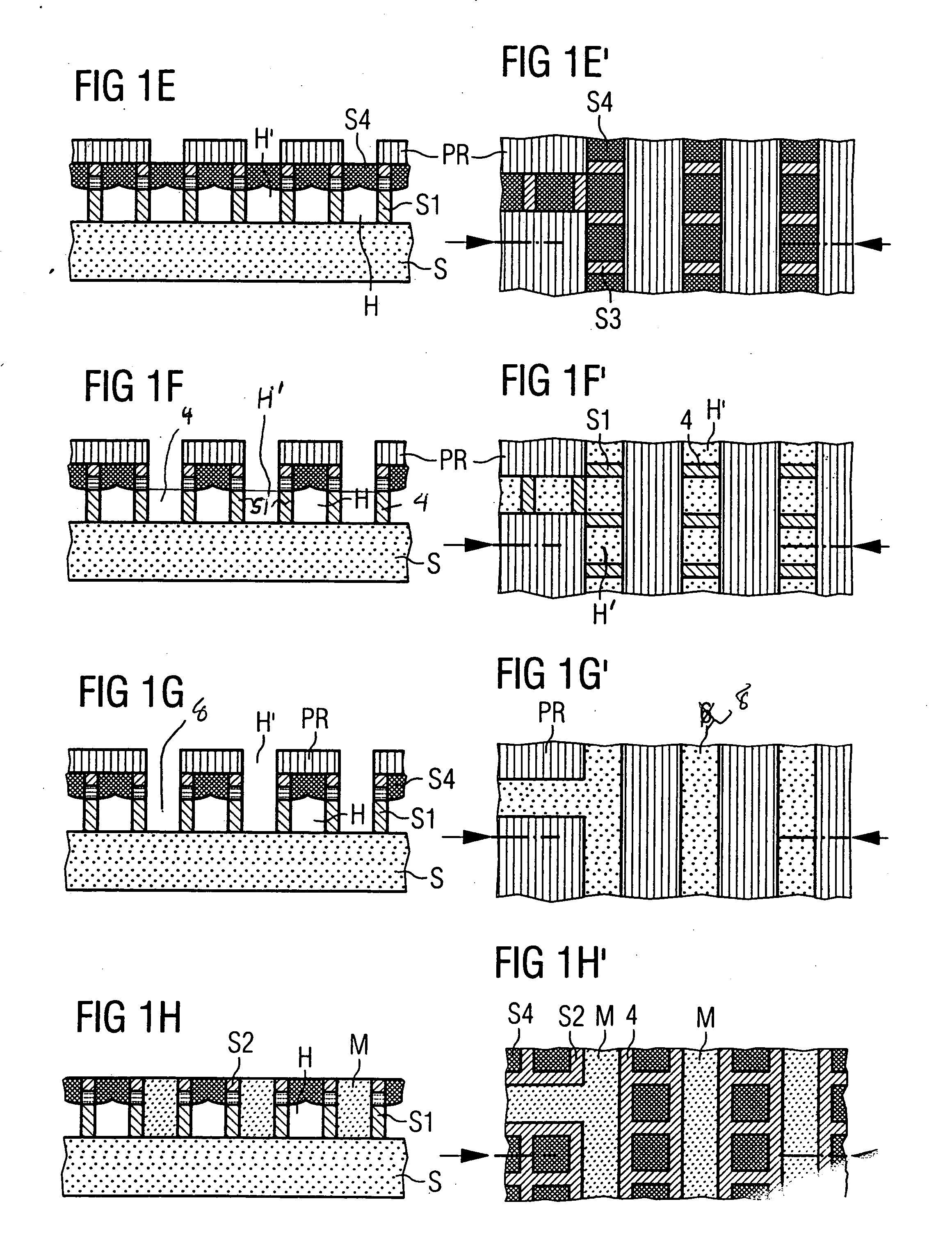 Method for fabricating microstructures and arrangement of microstructures