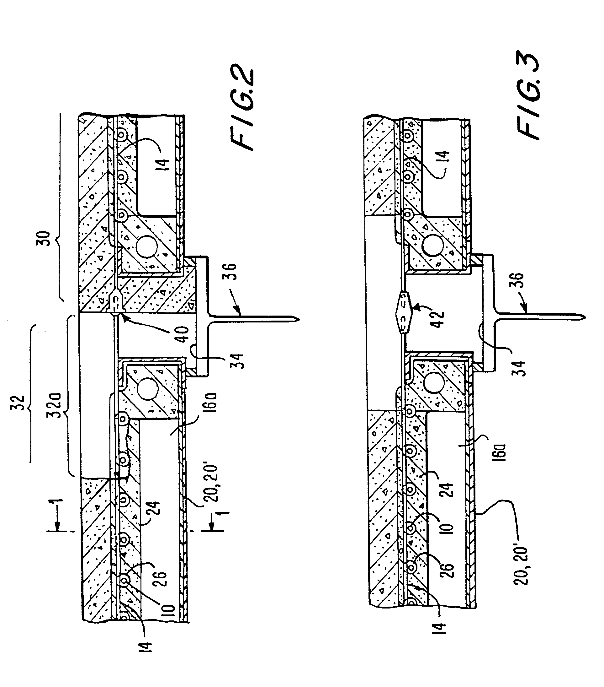 Combination light-weight deck form, with connectors