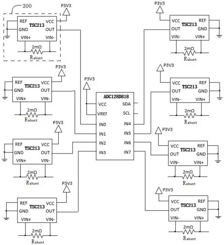 A hard disk power consumption monitoring method, a hard disk power consumption monitoring circuit and an SSD hard disk