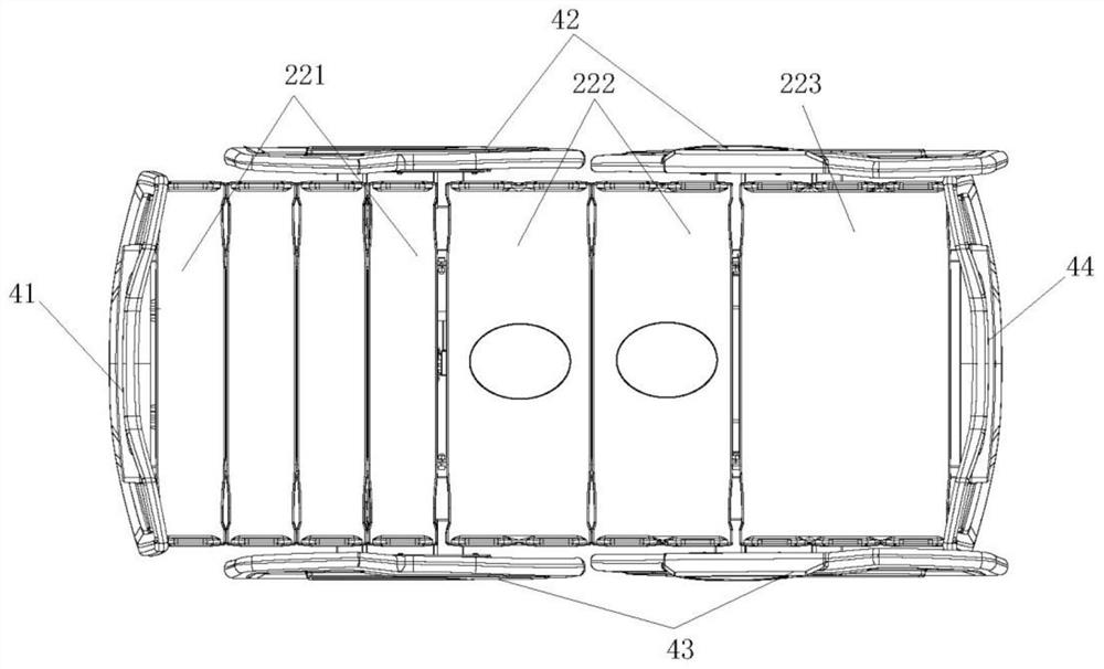 A maternity nursing bed for privacy protection and its use method