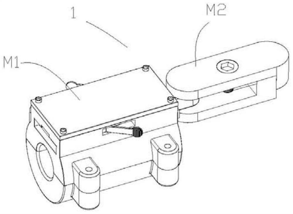 Parking device for wheelchair