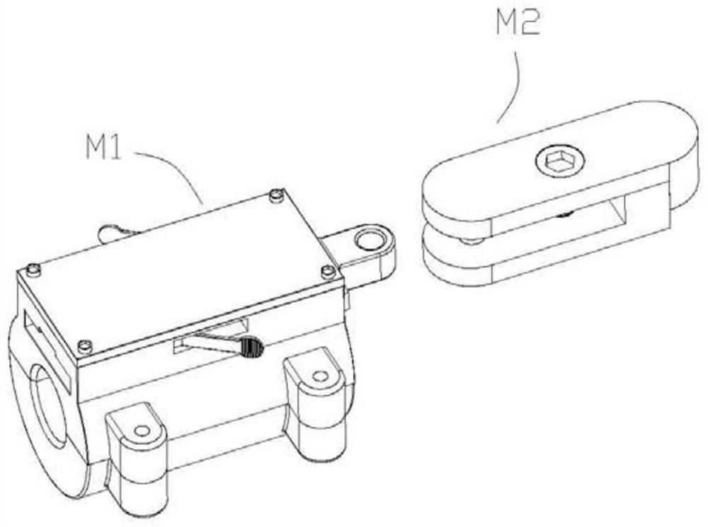 Parking device for wheelchair