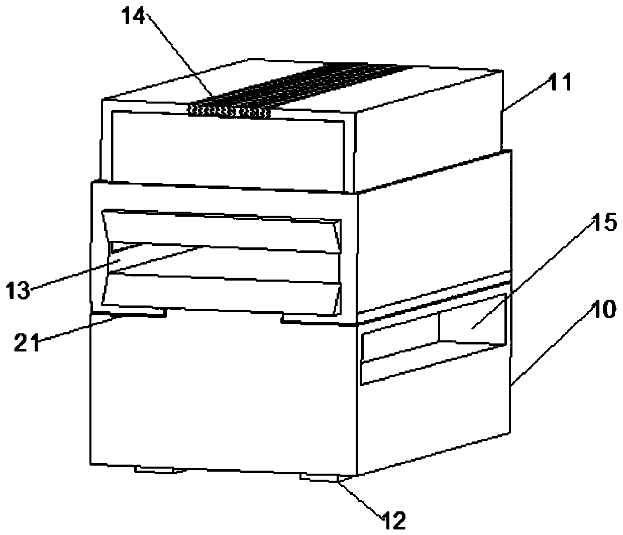 Cutting device for foam sandwich plate