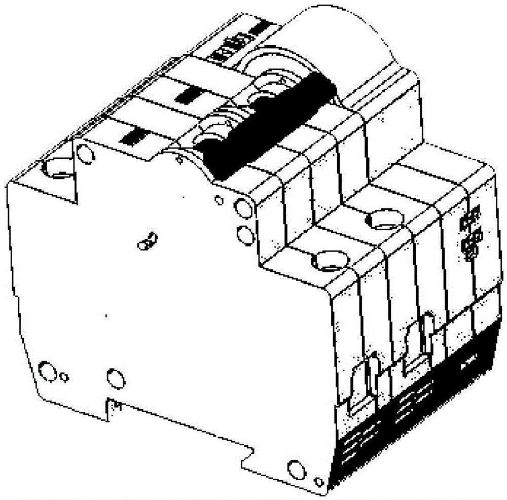 A kind of automatic opening and closing device and method using inner shaft transmission