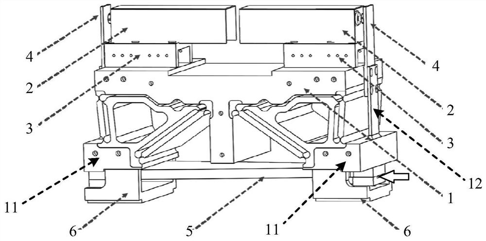 A dynamic bending adjustment device and a dynamic stable micro-focusing system