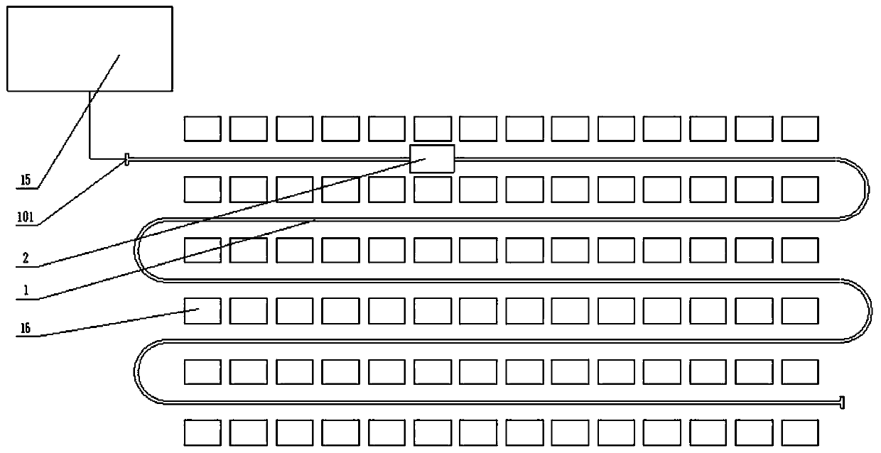 Photovoltaic power generation panel cleaning device