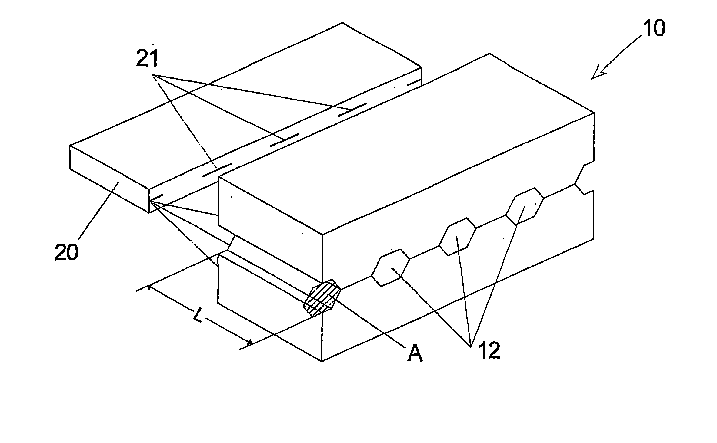 Imaging head with laser diode array and a beam-shaping micro light-pipe array