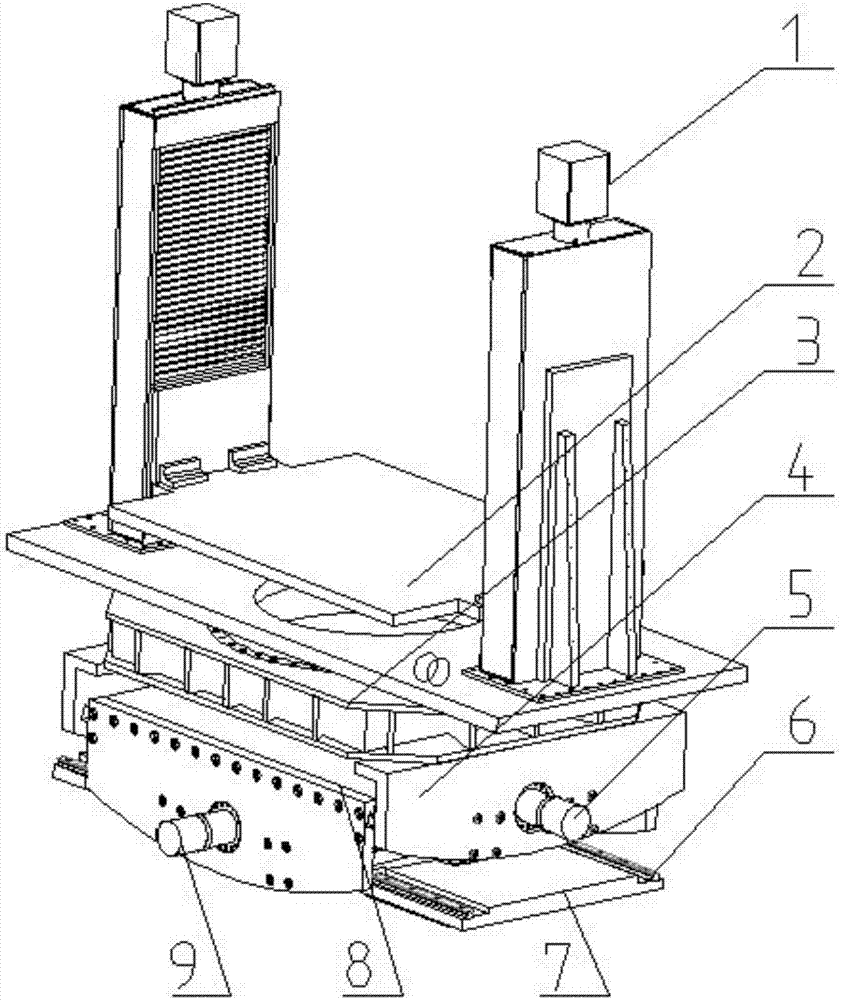 Five-degree-of-freedom pose adjustment mechanism