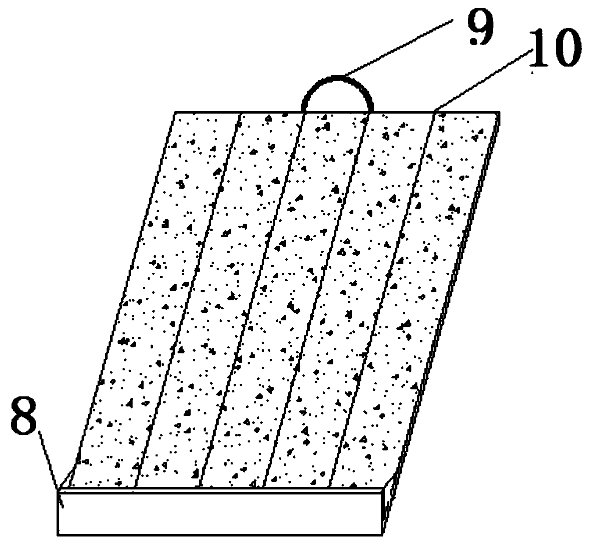 Exposure and desiccation transporting device and method for shellfish