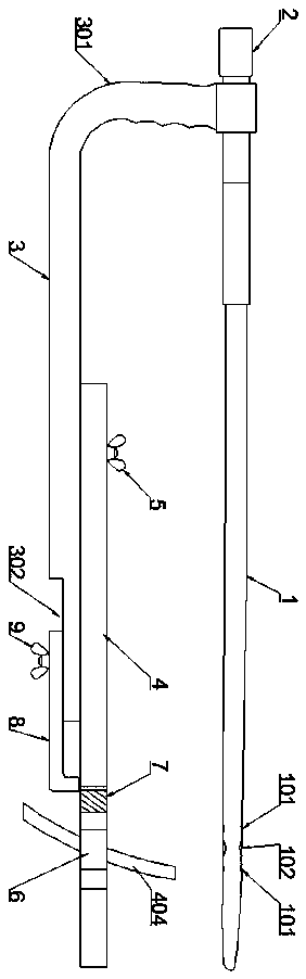 Three-dimensional adjustable nail locking guider for long intramedullary nail