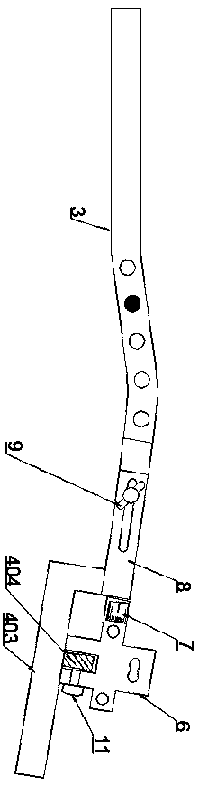 Three-dimensional adjustable nail locking guider for long intramedullary nail