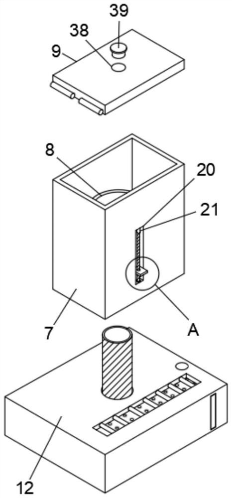 Tumor nursing device capable of improving comfort level and using method thereof