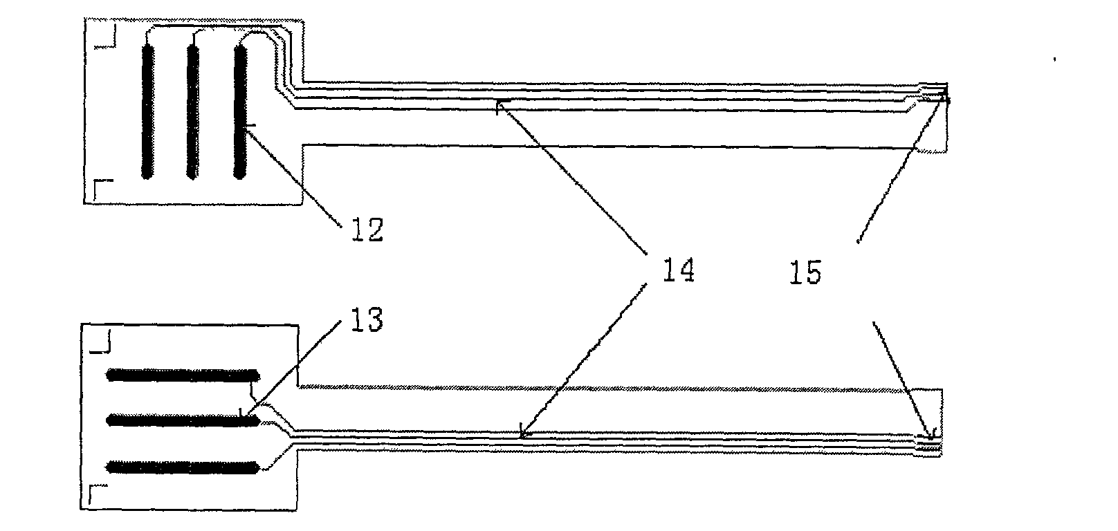 Array type ultra-thin submissive force sensor and preparation method thereof