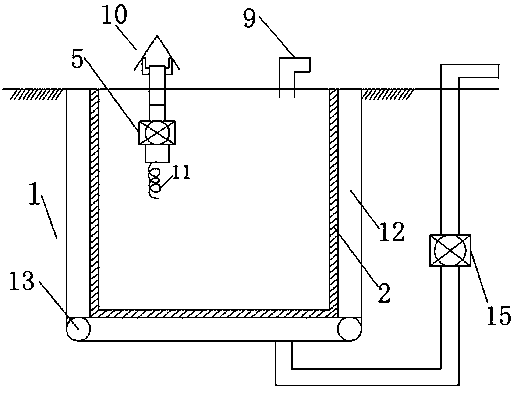 Construction distribution box for power system