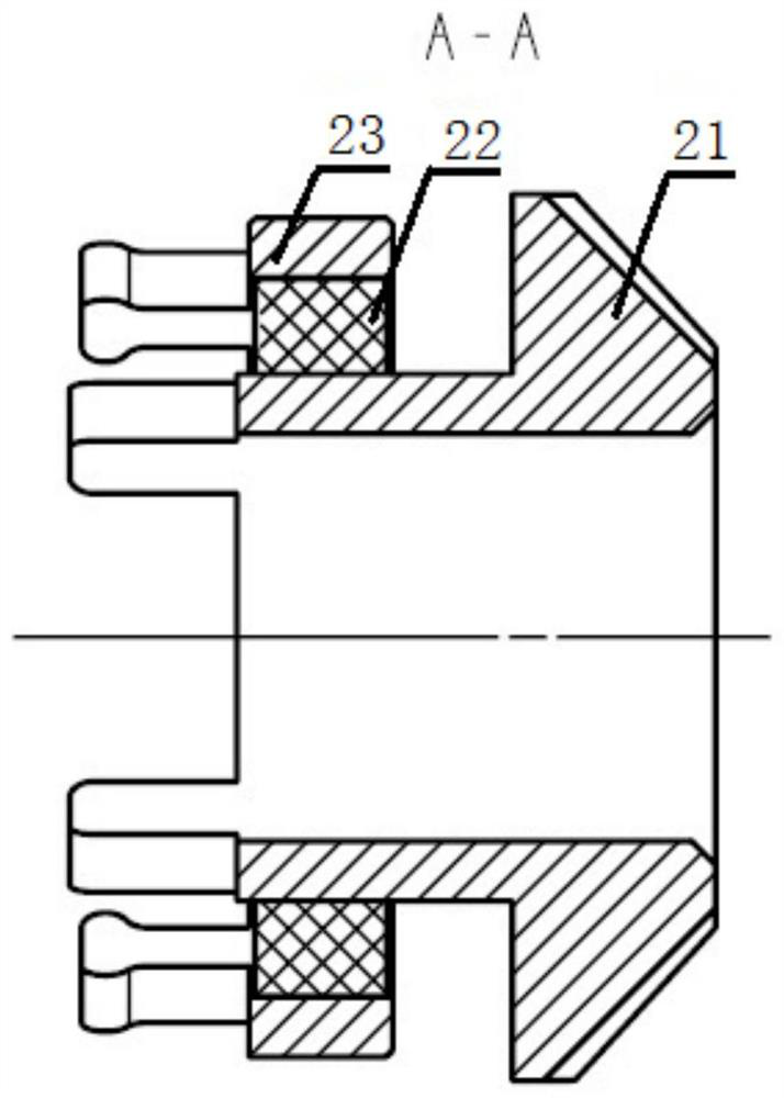 Flexible joint for railway vehicle braking system