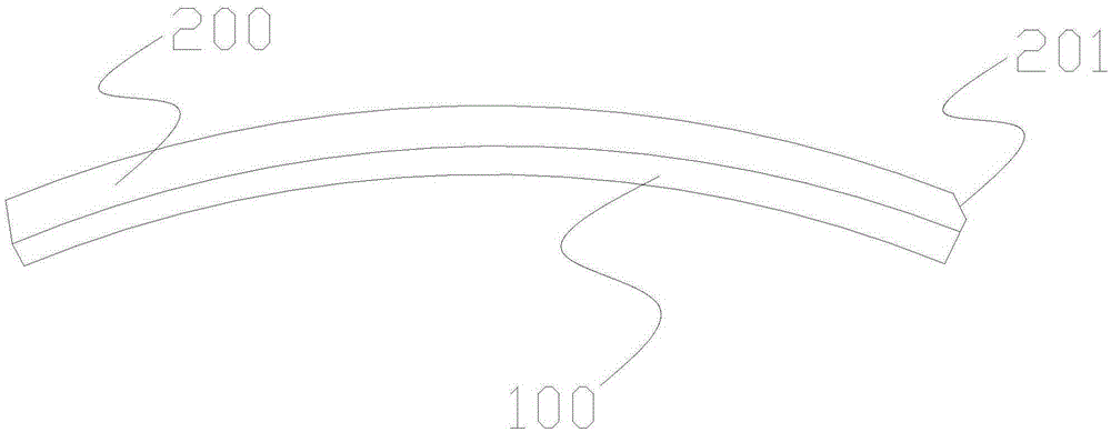 Drum-type friction plate prepared from double-layer friction material, and preparation method thereof